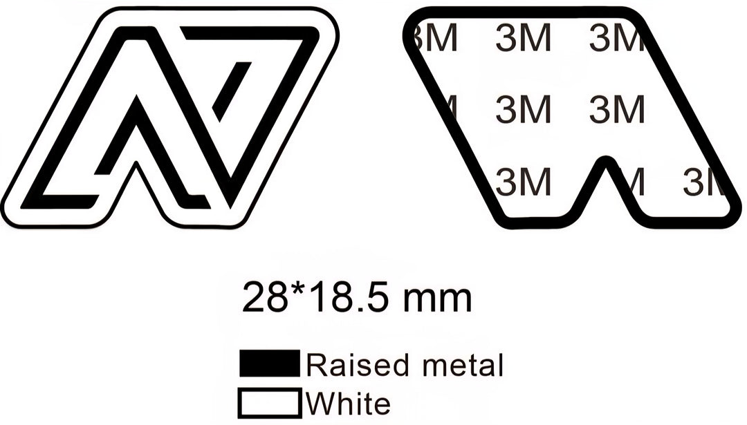 A7 Metal Sticker