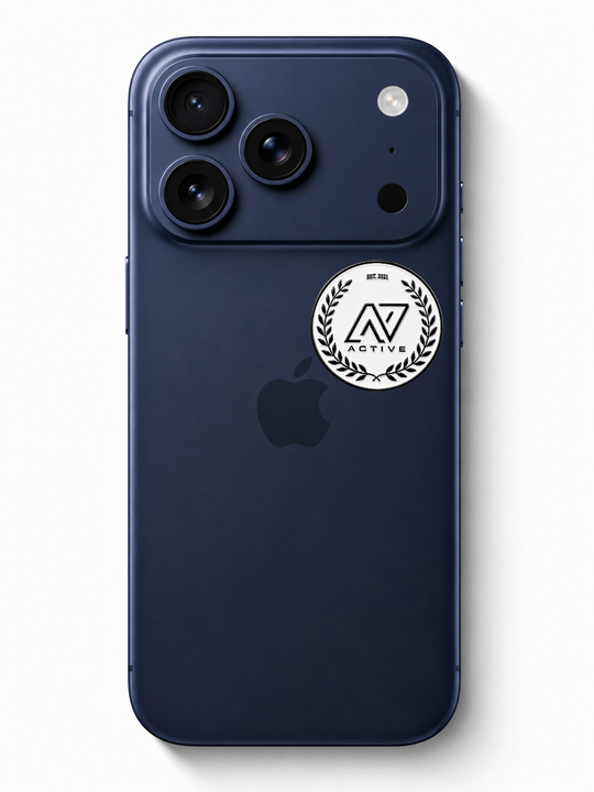 A7 Club Metal Sticker